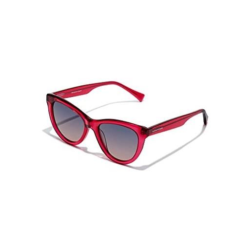Hawkers nolita, occhiali da sole unisex - adulto, rosso (cherry gradient), taglia unica