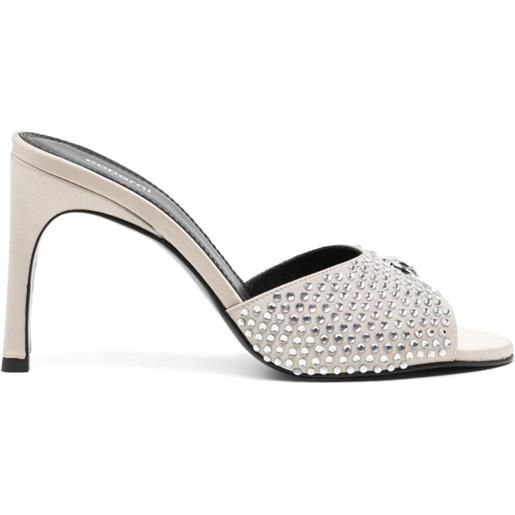 Coperni mules con strass - toni neutri