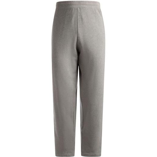 Bally pantaloni sportivi con ricamo - grigio