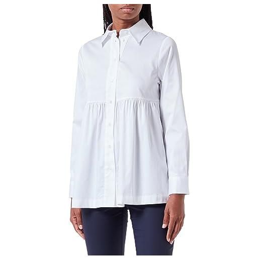 Seidensticker camicia a maniche lunghe vestibilità regolare donna, bianco, 40