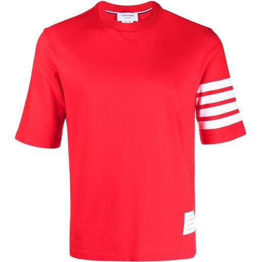 Thom Browne t-shirt con stampa 2003 - rosso