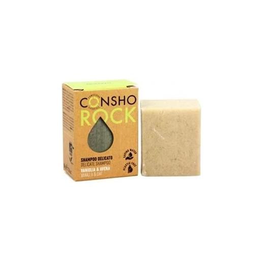 Bioearth consho rock - shampoo solido delicatobiologico zero waste
