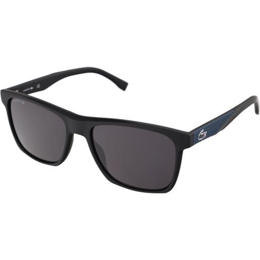 Lacoste l900s-001 | occhiali da sole graduati o non graduati | prova online | unisex | plastica | quadrati | nero | adrialenti