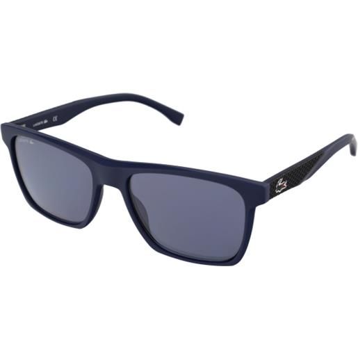 Lacoste l900s-424 | occhiali da sole graduati o non graduati | prova online | unisex | plastica | quadrati | blu | adrialenti