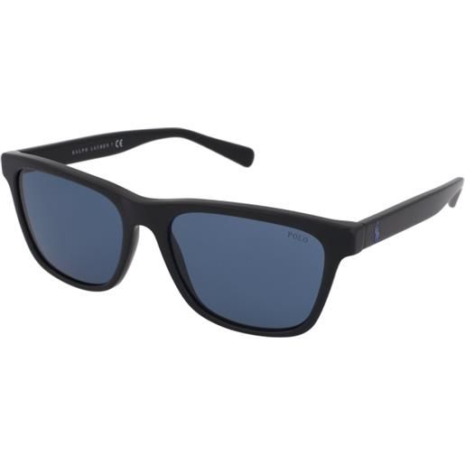Polo Ralph Lauren ph4167 500180 | occhiali da sole graduati o non graduati | prova online | unisex | plastica | quadrati | nero | adrialenti