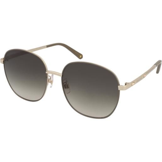 Swarovski sk0300-k 57b | occhiali da sole graduati o non graduati | metallo | quadrati | grigio, oro | adrialenti