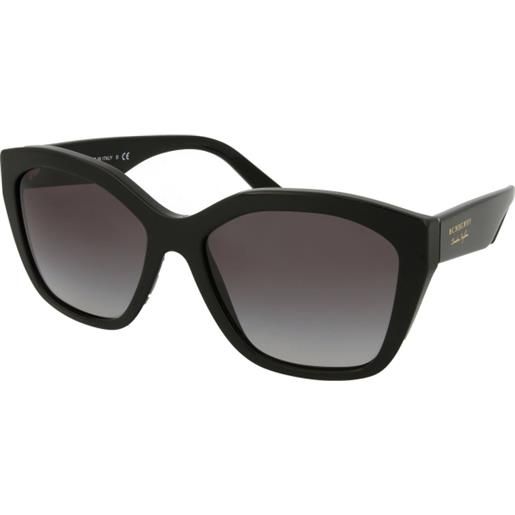 Burberry be4261 30018g | occhiali da sole graduati o non graduati | prova online | plastica | oversize, ovali / ellittici | nero | adrialenti