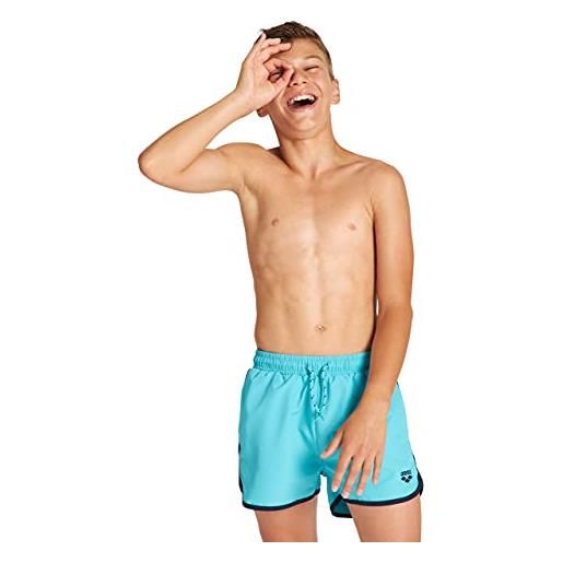 ARENA b brampton jr short, costume bambini e ragazzi, red-navy, 164