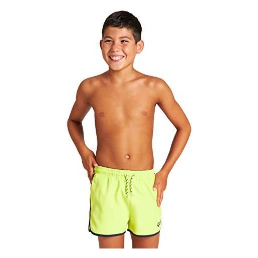 Arena b brampton jr short swim trunks - pantaloncini da ragazzo, bambino, 004285, verde - navy, 164