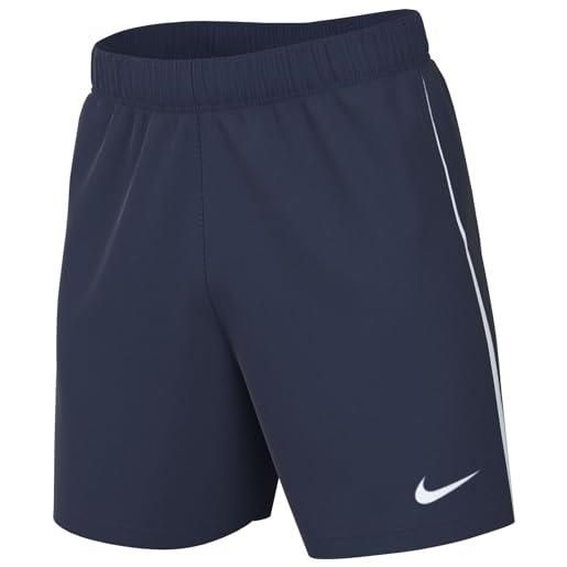 Nike dr0960-463 m nk df lge knit iii short k pantaloni sportivi uomo royal blue/white/white xl