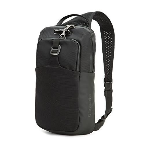 Pacsafe venturesafe x anti-theft sling pack zaino casual, 37 cm, 6 liters, nero (black 100)