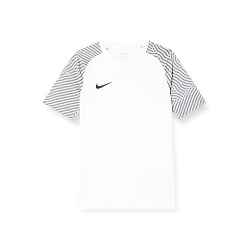 Nike dri-fit strike ii maglia manica corta, weiss/weiss/schwarz, xs bambino