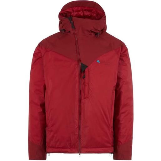 KlÄttermusen bifrost hooded jacket rosso xs uomo