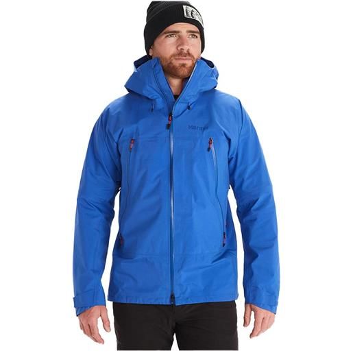 Marmot alpinist jacket blu s uomo