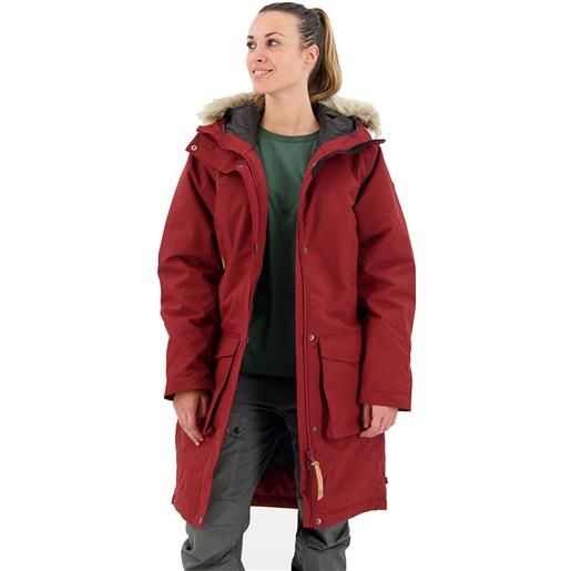 Fjällräven nuuk lite parka rosso m donna