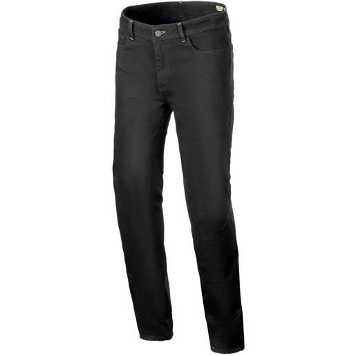 Alpinestars cult-8 stretch denim jeans nero 28 uomo