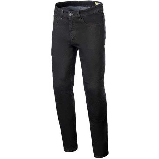 Alpinestars radium v2 denim jeans nero 28 uomo