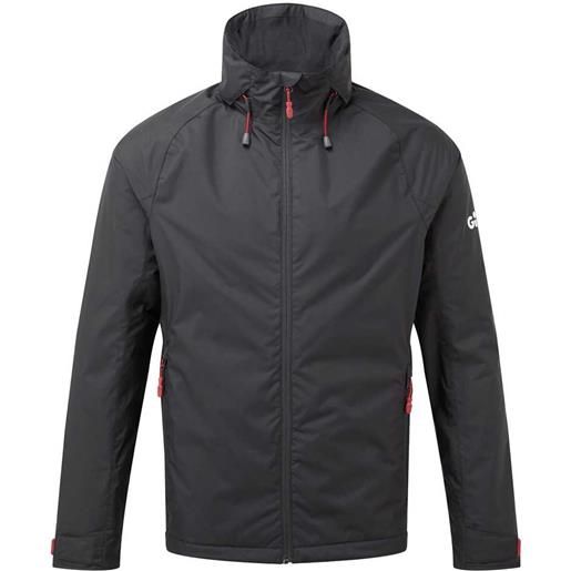 Gill hooded insulated jacket grigio xs uomo