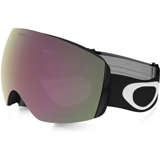 Oakley flight deck m prizm ski goggles nero, grigio prizm hi pink/cat2