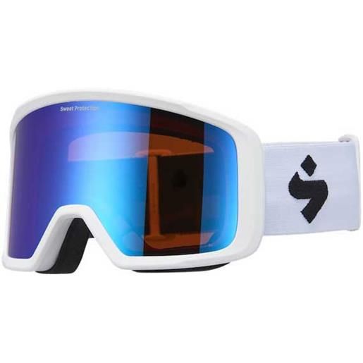 Sweet Protection firewall ski goggles bianco satin sapphire/cat3