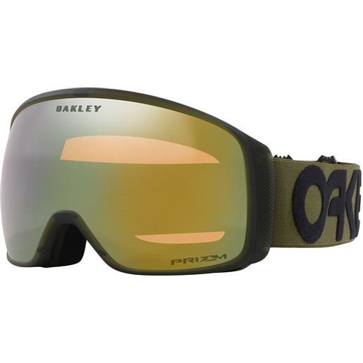 Oakley flight tracker l prizm ski goggles verde prizm sage gold iridium/cat3