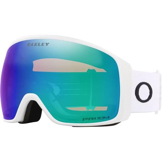 Oakley flight tracker l prizm ski goggles bianco prizm argon iridium/cat3