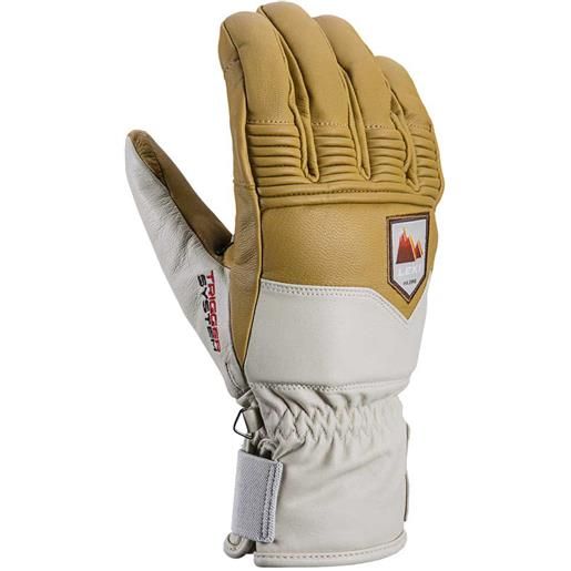 Leki Alpino rubic 3d gloves beige 6 uomo
