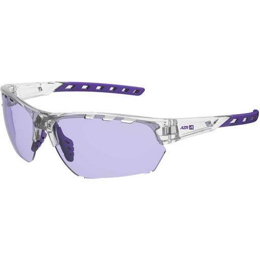 Azr kromic izoard photochromic sunglasses trasparente irise purple mirror/cat1-3