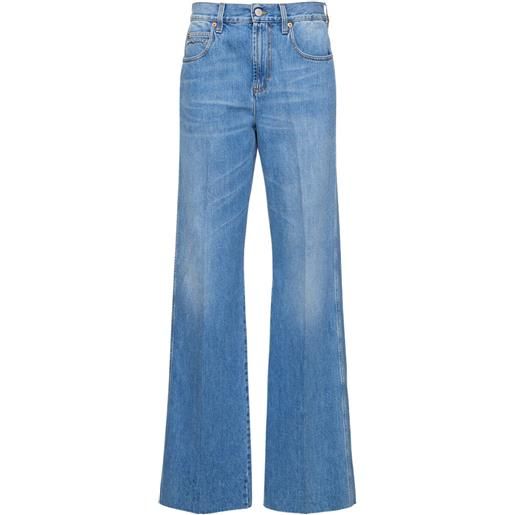 GUCCI jeans in denim di cotone washed