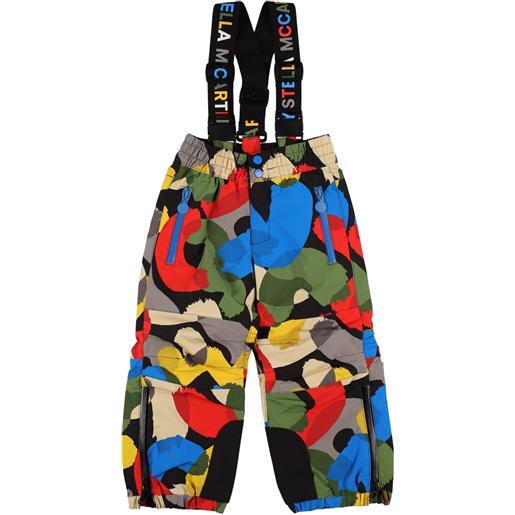 STELLA MCCARTNEY KIDS pantaloni sci in nylon riciclato