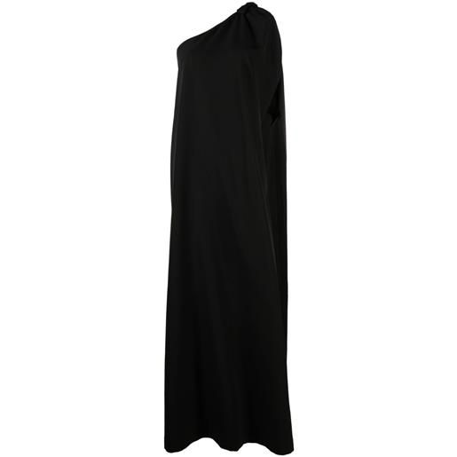 Bernadette abito lungo monospalla sammy - nero
