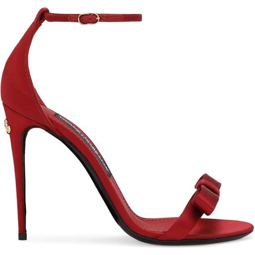 Dolce & Gabbana sandali keira 105mm - rosso