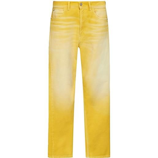 Marni jeans dritti - giallo