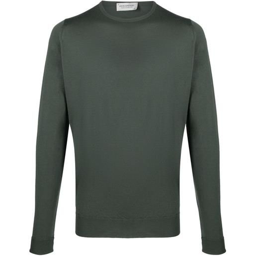 John Smedley maglione marcus - verde