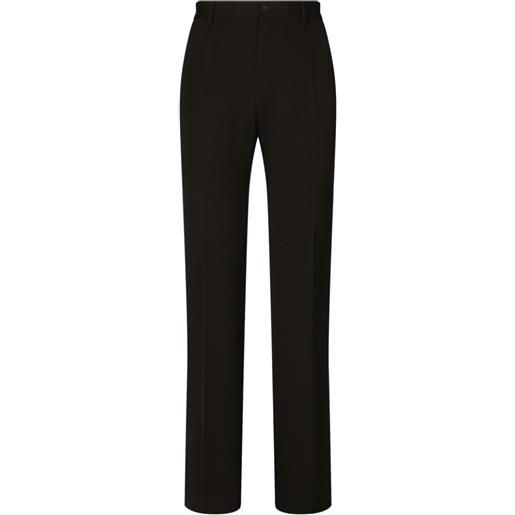 Dolce & Gabbana pantaloni con pieghe - nero
