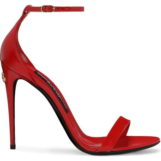 Dolce & Gabbana sandali kim 105mm - rosso