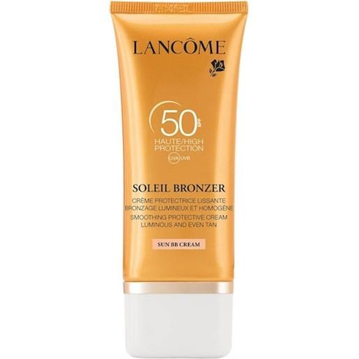 Lancôme cura del corpo cura del sole crema solare protettiva. Soleil bronzer bb crème spf 50