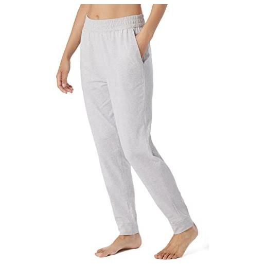 Schiesser mix + relax pantaloni lunghi pigiama, grigio mel_179266, 50 donna