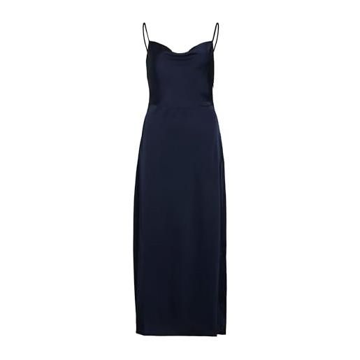 Vila viravenna - abito alla caviglia, blazer blu marine, 44