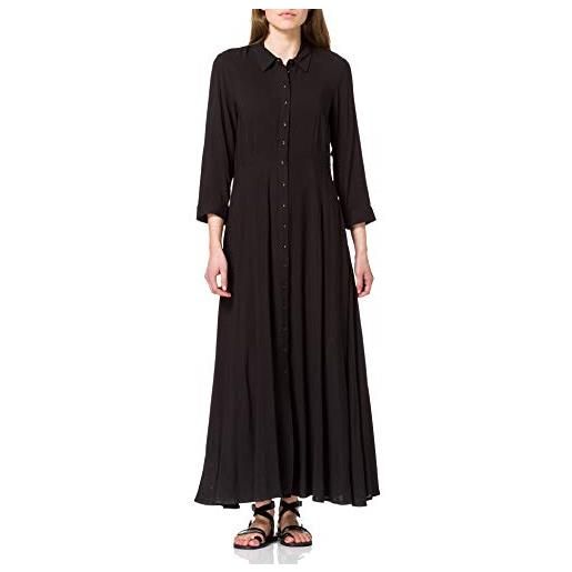 YAS YASsavanna long shirt dress-noos s. Vestito, nero/a strisce: strisce bianche, xl donna