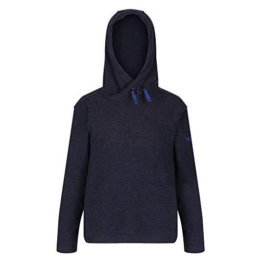 Regatta junior à capuche keyon polaire, fleece unisex bambini, navy/black, fr: m (taille fabricant: 5-6)