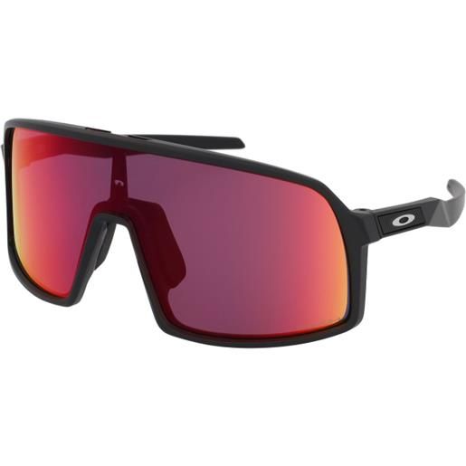 Oakley sutro s oo9462 946204 | occhiali da sole sportivi | prova online | unisex | plastica | mascherina | nero | adrialenti