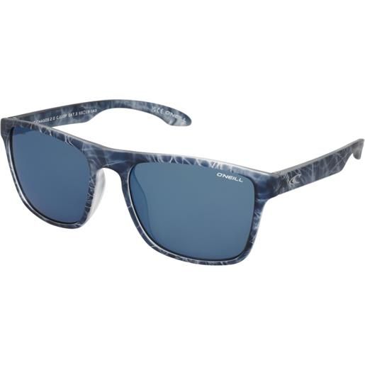 O'Neill ons chagos 2.0 113p | occhiali da sole sportivi | unisex | plastica | rettangolari | blu, bianco | adrialenti