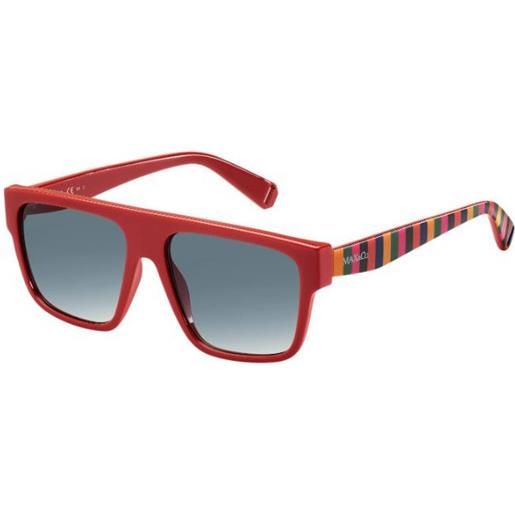 MAX&Co. 307/s qbm/jj | occhiali da sole graduati o non graduati | plastica | quadrati | rosso | adrialenti
