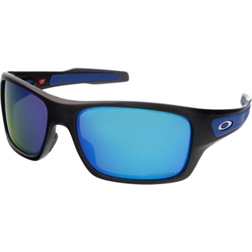 Oakley turbine oo9263 926356 | occhiali da sole graduati o non graduati | prova online | unisex | plastica | rettangolari | nero | adrialenti