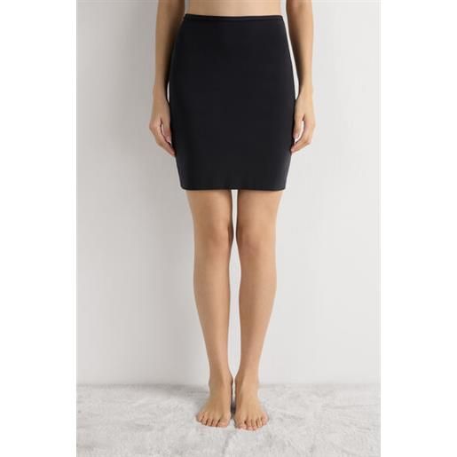 Intimissimi gonna in microfibra ultralight nero