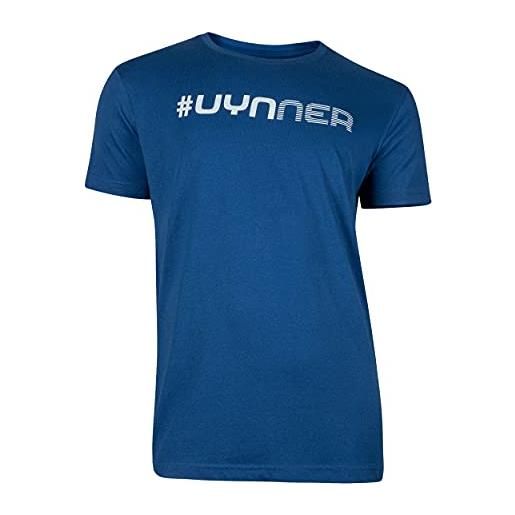 UYN uynner club t-shirt, maglietta unisex-adulto, rosso pompei, xs