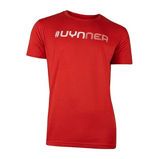 UYN uynner club t-shirt, maglietta unisex-adulto, estate blue, xs