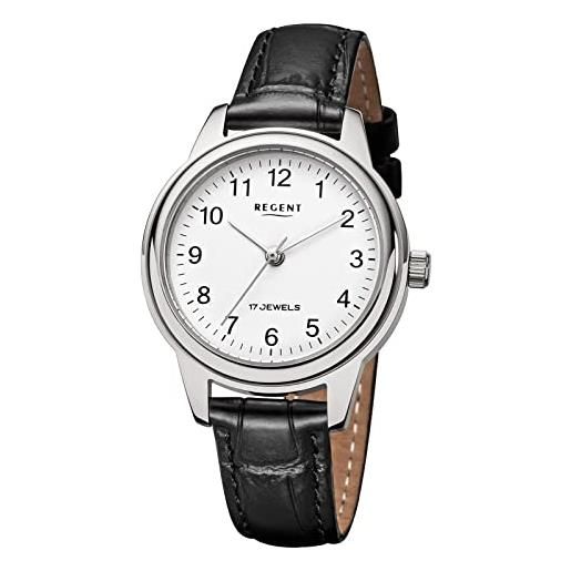 REGENT orologio analogico al quarzo donna con cinturino in acciaio inossidabile 12020012