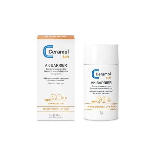 Ceramol - sun spf50 cheratosi ak barrier confezione 50 ml